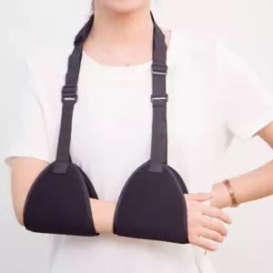 무배당출 큐 어깨 팔깁스 보조기 팔걸이 부상 보호대 팔지지대