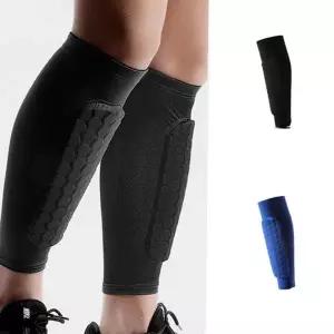 운동 종아리 보호대 실리콘 압박 헬스 스포츠 종아리 보호대 다리 남성 정강이 충격 완화 아래 무릎 발목