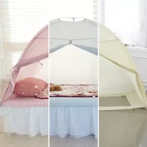 난방텐트 소 우풍 아궁이 방한텐트 싱글 차단 원터치 1인 침대용텐트 겨울용텐트 휴대용난방