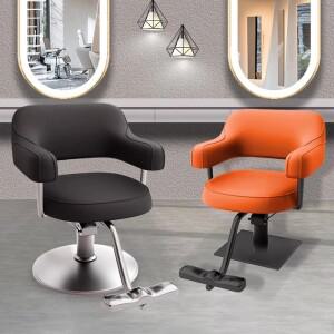 이발소  이발사 의자 현대 심플 컴포트 펌 리프트 회전 살롱 가구 Silla De Barbero FYBC