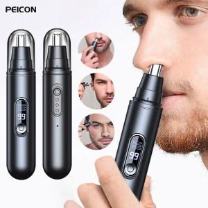 휴대용 남성용 코털 트리머 전기 코털/눈썹/귀털 제거기 미니 여행용 코털 트리머