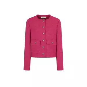 [롯데백화점]제이제이지고트 여성 메탈 울 버튼 크롭 재킷 GNAA0JKJ6