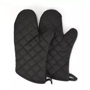 전자레인지 오븐용 주방 장갑 블랙