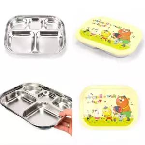 뚜껑식판 544TPX53 도시락식판 혼밥식판 식판도시락통