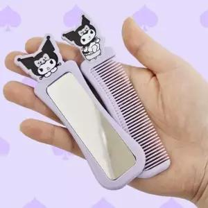 산리오 쿠로미 휴대용 빗거울세트 (KYR-WECE13B)