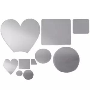 아크릴 거울 원형 5cm 붙이는안전거울 diy거울만들기키트 (KYR-WFK1YPG...