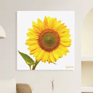 인테리어 액자 황금 해바라기 골드 그림액자 두꺼비집 가리개 8.풍수 화이트해바라기한송이