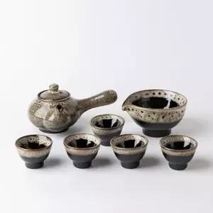 [룽스]이중시유 도자기 다기세트 5인