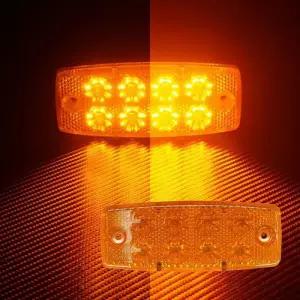 [룽스]사이드 후미등 램프 자동차 차량 8구 LED(24V)/