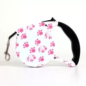 자동 줄삐딱 반려견 리드줄 5m