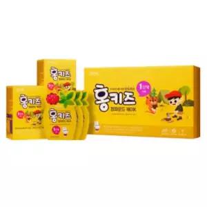 (정품) 50포 참다한 홍키즈 컴파운드케이K 1단계 어린이 홍삼 키즈 유아 발효 50포, 1개