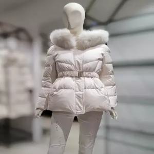 [SI] SI후드폭스 밸티 하프 덕다운 패딩점퍼SLDJY2691