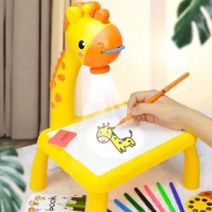 어린이 여아 장난감 미술 빔 프로젝터 그림판 선물