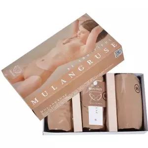 [하프클럽/]여성 데일리 스킨 햄라인 누디 미디 삼각 팬티 3매입