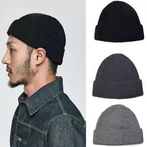 [룽스]겨울모자 골지비니 모자 레옹 숏비니