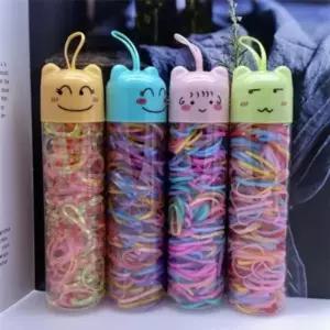 미니머리끈 미니 머리끈 세트 케이스 대용량 캐릭터 귀여운 헤어