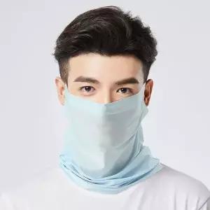 [하프클럽/]등산 얼굴햇빛가리개 쿨 귀걸이형 멀티스카프 시원텐