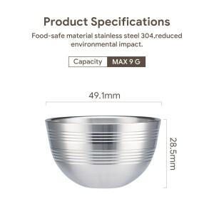 [호환품]네스프레소 재사용 가능 커피 캡슐 스테인리스 스틸 리필 필터 컵 가정용 주방 메이커