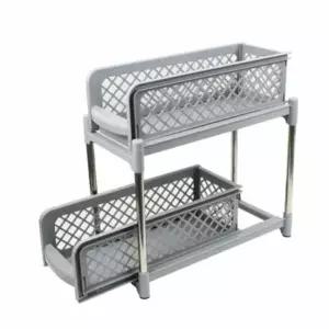 슬라이딩 CCI356Z9 다용도선반 (그레이) 양념병선반 양념통거치