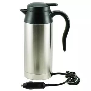 차량용 usb텀블러 자동차 온도조절 캠핑 휴대용 사무실 여행 라면포트 충전식 온도표시