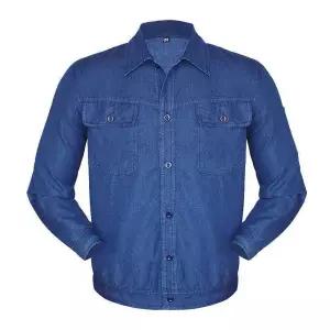 조리복 셰프복 요리복 주방복 주방 작업복 남자 남성 경량 면 데님 반팔 전기 용접 유니폼 내마모성 공장