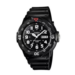 [카시오]카시오 MRW-200H-1B 남성 스포츠 라운드 아날로그 손목 시계