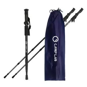 캠프랩 초경량 등산스틱 듀랄루민 접이식 등산용 폴대 지팡이 2개 1세트
