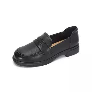 엠.무크 지젤 소가죽 컴포트 로퍼 블랙 516623204AA