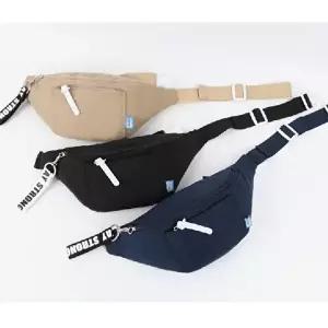 남학생 여학생 커플 야외 여행 소지품 허리 가방 힙색-WFHUP8X
