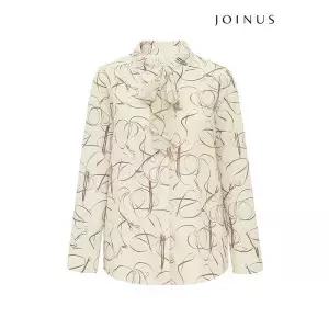 [조이너스]패턴 리본넥 블라우스 JF22RB1301409A_P403849439