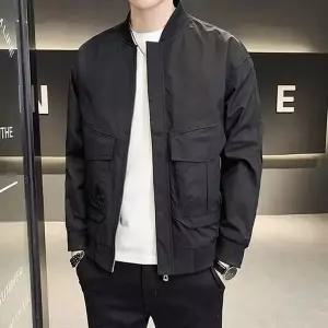 야상점퍼 루즈핏 남성 봄버점퍼 남성점퍼 아우터 봄 (WFKL7JJ)