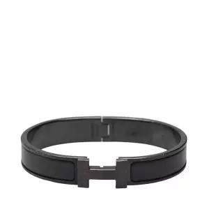 [중고명품] 블랙 메탈 매트 클릭아슈 PM 공용 팔찌