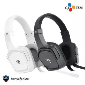 CJ ENM OGN-H5 게이밍 헤드셋 헤드폰 음악감상 스포츠이어폰 MP3 컬러 멀티미디어장비 컴퓨터주변기기 PC부