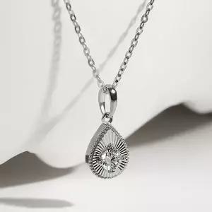 [골드앤]*황금 福 새해 특가* [SSG 단독상품]골드앤 18K 뉴 드롭 1부 랩다이아몬드 목걸이