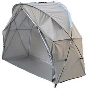 야전침대텐트 코트 간이 텐트 실버 페인트 1인용 블랙