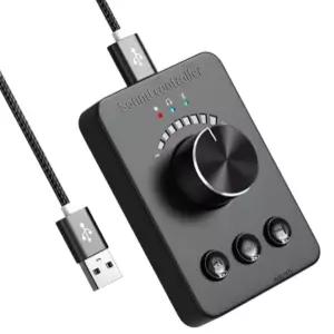 PC 볼륨 조절기 스피커 PC용 USB 컴퓨터 사운드