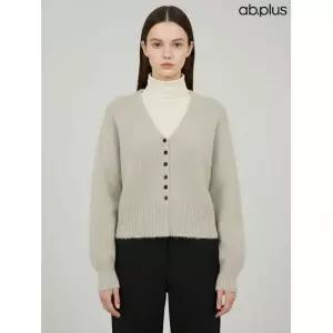 [ab.plus/신상] 울 블랜드 브이넥 콩단추 니트 가디건 (LSZ4MY41A)