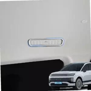 아이오닉9 튜닝 2열 3열 상단 송풍구 실버 몰딩