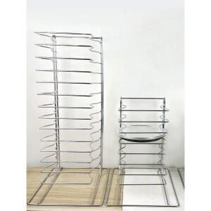 프렐이트 6단건조대 트레이 제빵렉 정리대 매장용 거치대 피자 업소용 6층 베이킹 스크린랙