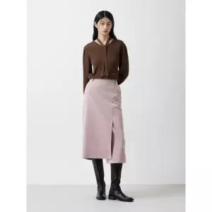 [ZOOC](대전신세계)코듀로이 H라인 스커트_Z254MSD020