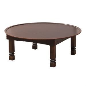 담 원형상 전통 접이식 원목상