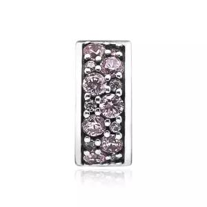 [판도라]791817PCZ 핑크 샤이닝 엘레강스 클립 참