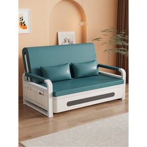 의자겸침대 휴식 안락의자 인용 쿠션 그레이 안락 천 소파 접이식 수면