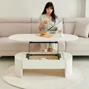 리프팅 조절 책상 다용도 식탁 테이블 리프트 업