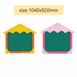 어린이집 교실앞쪽 게시판 104x92cm 미니하우스 융 환경판 강사 지역센터 선생님 돌봄