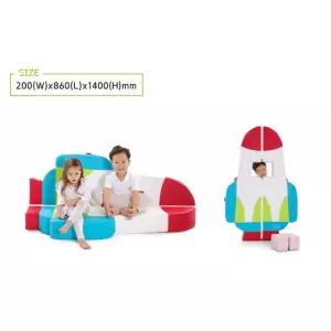 어린이 실내놀이공간 방염 컬러로켓 2in1 멀티매트 아동 지역센터 키즈교구 휴게실 돌봄