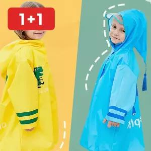 어린이 레인코트 공룡 캐릭터 우비 우산 유아 유치원