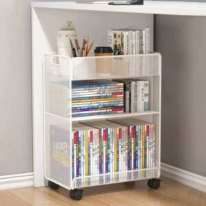 책상 밑 수납장 매쉬 아래 이동식 밀망 이동형 3단 책상밑 철제 서류