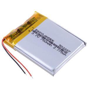 3.7V 750mAh 503337 Mp3 스마트 시계 스피커 Angeleye Ae210 비디오 베이비 모니터용 폴리머 리튬 배터리 5