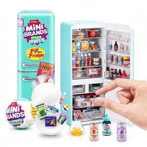 주루 미니 브랜드스 필 더 프리지 플레이세트 DIY 레진 시리즈 블라인드 박스 수집용 재미있는 냉장고 장난